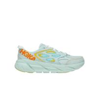 HOKA ONE ONE Clifton L Embroidery, Zapatos de senderismo Unisex-Adultos, Blue Glass/Radiant Yellow, 44 EU