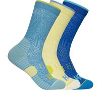 Hoka - Crew Run Sock 3-Pack Alpine Blue / Cardamon / Ultramarine - Talla S - Azul Azul S