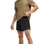 Hoka - Ropa para trail running - M Glide 5'' Short W/ Brief Black - Talla XL - Negro Negro XL