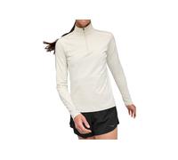 Hoka One One Glidetech 1/4 zip vêtement running femme M Blanc