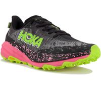 HOKA Speedgoat 6 para hombre, Negro/rosa neón, 41.5 EU