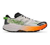Hoka - Zapatillas de trail - Speedgoat 7 M Frost/Neon Tangerine - Talla 44 2/3 - Gris Gris 44 2/3