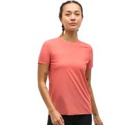 HOKA ONE ONE W Airolite Run Short Sleeve - Mujer - Narnaja - talla L- modelo 2025