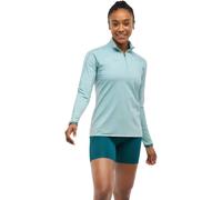 HOKA ONE ONE W Glidetech Quarter Zip - Mujer - Azul - talla L- modelo 2025