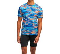Hoka - Ropa para trail running - M Airolite Short Sleeve 2.0 Blue Blurr - Talla L - Azul Azul L