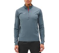 Hoka - Ropa para trail running - M Glidetech Quarter Zip Faded Navy de Nylon - Talla L - Azul marino Azul marino L