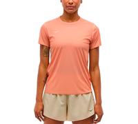 Hoka - Ropa trail running mujer - W Airolite Run Short Sleeve Dry Clay para Mujer - Talla L - Rosa Rosa L