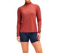 Hoka - Ropa trail running mujer - W Glidetech Quarter Zip Rouge para Mujer - Talla S - Rojo Rojo S