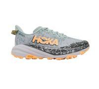 HOKA Speedgoat 6 GTX Zapatillas de Trail Running para mujer, Gore-Tex®, suela Vibram®, jade/gris ceniza, Verde, 39 1/3 EU
