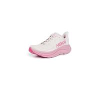HOKA Tenis Clifton 10 para mujer, Crema de rosa/rosa seca, 38.5 EU Ancho