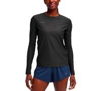 Hoka - W Airolite Long Sleeve 2.0 Raindrop para Mujer - Talla M - Negro Negro M