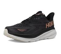 HOKA W Clifton 9 - Zapatillas Deportivas para Mujer, Black Rose Gold, 37 1/3 EU