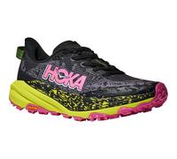 HOKA W Speedgoat 6 zapatillas de trail running mujer - Black/Neon Hoka Citrus - 37 ⅓