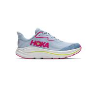 Hoka - Zapatillas de senderismo Niños - Clifton 10 Big Kids Overcast/Neon Dragonfruit - Talla Infantil 4,5 US - Azul Azul 4.5 US