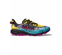Hoka - Zapatillas de senderismo Niños - Speedgoat 6 Y Electric Lemon/Black - Talla Infantil 4,5 US - Amarillo Amarillo 4.5 US