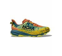 Hoka - Zapatillas de senderismo Niños - Speedgoat 6 Y Terra Cotta/Mountain Fog - Talla Infantil 4 US - Amarillo Amarillo 4 US