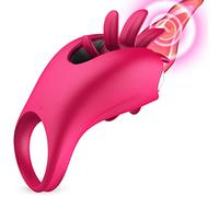 HOKCUS Aņīlló Péňé Vîbrådôr para Pareja Hombre, Estîmúlạdór Mụjer Clītőriš, Cóckrîng Silicone Vībrạdór Anīlló, Usb Recargable, 9 Modos Vîbrådôr Māsājeādór Jūgūëtës Sëxūäles