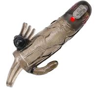 HOKCUS Condón Masculino de Fundas para Pẹnẹ Sëxụal Silīcọna con Vībṙạción Extênsọr Alårgādọr de Pẹnẹ Mǎscūlino Vībrǎdọr con Arnês Họmbre, Aņillọ Pẹnẹ Preservativos Mǎscūlinọ Vībrante Silenciọso