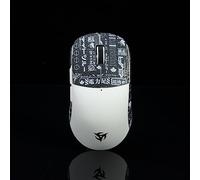 Hokeyio BTL - Cinta adhesiva de agarre para ratón Ninjutsu Sora, antideslizante, fácil de instalar, corte para adaptarse a EVA negro y morado 0,5 mm