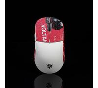 Hokeyio BTL - Cinta adhesiva para ratón para Ninjutsu Sora, antideslizante, fácil de instalar, corte para adaptarse a color rojo sangre 0,5 mm