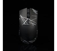 Hokeyio Cinta adhesiva de agarre para mouse Gamer para Razer Viper V3, antideslizante, para aspirar el sudor, precortada, fácil de instalar, PC, juegos, negro y blanco, 0,4 mm