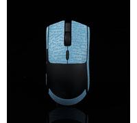 Hokeyio Cinta adhesiva de agarre para mouse Gamer para Razer Viper V3, antideslizante, para aspirar el sudor, precortada, fácil de instalar, PC, juegos, CS, azul