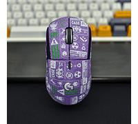 Hokeyio Cinta de agarre para mouse Logitech G Pro X Superlight sin mouse Ark, color morado