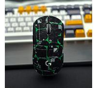 Hokeyio Cinta de agarre para mouse Logitech G Pro X Superlight sin mouse Dos Full Noctilucent