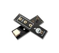 Hokeyio HOTSWAP - Placa PCB con botón de ratón para Zowie EC3C CW, botón mecánico de microinterruptor, pieza de reparación compatible