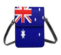 HOKMFD Bolso cruzado para teléfono con estampado de bandera australiana, para mujer, pequeño, para teléfono celular, bolso de hombro, bolso de mano casual para uso diario