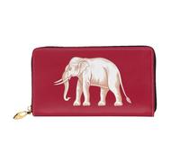 HOKMFD Cartera de cuero con estampado de bandera de la soberanía siamesa, elegante cartera de cuero para teléfono para hombres y mujeres, ranura para múltiples tarjetas, cartera pequeña para hombre