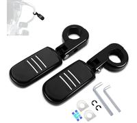 HOKUOTOLITE Estriberas 32mm Ajustables con P-Clamp, Universales Harley Honda Kawasaki Suzuki Yamaha Indian Victory Moto, Protector Motor 1-1/4"