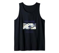 Hokusai 36 Vistas Gran Ola de Arte Kanagawa PAPL041 Camiseta sin Mangas