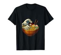 Hokusai Great Wave - Cuenco para Ramen, diseño de Fideos japoneses Camiseta