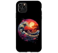 Hokusai La Gran Ola de Kanagawa Nippon Japón Manga Tokio Carcasa para iPhone 11 Pro MAX