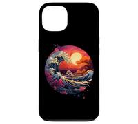 Hokusai La Gran Ola de Kanagawa Nippon Japón Manga Tokio Carcasa para iPhone 13