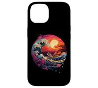 Hokusai La Gran Ola de Kanagawa Nippon Japón Manga Tokio Carcasa para iPhone 14