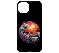 Hokusai La Gran Ola de Kanagawa Nippon Japón Manga Tokio Carcasa para iPhone 15 Plus