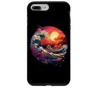 Hokusai La Gran Ola de Kanagawa Nippon Japón Manga Tokio Carcasa para iPhone 7 Plus/8 Plus