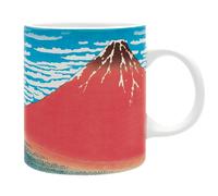 Hokusai Taza Cerámica ABYSTYLE 320ml Roja Fuji Subli