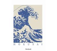 Hokusai the great wave Notebook: 6x9 120 Pages, Ruled Notebook, Journal, Daily Diary, Organizer, Planner