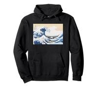Hokusai The Great Wave Off Kanagawa Sudadera con Capucha