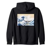 Hokusai The Great Wave Off Kanagawa Sudadera con Capucha