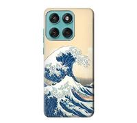 Hokusai Under The Wave off Kanagawa Funda Carcasa Case para Motorola Edge 60 Fusion