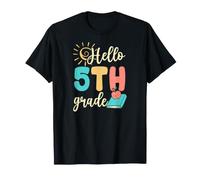 Hola 5to Grado Quinto Grado Escuela Foto Día Sol Camiseta