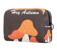 Hola alpaca. Bonita bolsa de maquillaje pequeña de alpaca y cactus para mujer, bolsa de almacenamiento de cosméticos con cremallera, bolsa organizadora de accesorios de belleza, Multicolor 02,