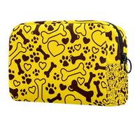 Hola alpaca. Bonita bolsa de maquillaje pequeña de alpaca y cactus para mujer, bolsa de almacenamiento de cosméticos con cremallera, bolsa organizadora de accesorios de belleza, Multicolor 09,