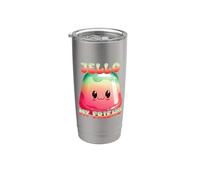 Hola, amigo mío Vaso térmico de acero inoxidable de doble pared