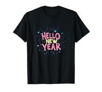 Hola Año Nuevo, hagamos Que cuente para Adultos y niños Camiseta