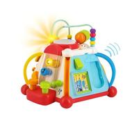 HOLA - Centro de Actividades para Bebes - Parque Infantil Multiactividad - con Luces y Sonidos - Juguete Musical para Bebes +6 Meses - Regalo Bebe - Gimnasio Infantil para el Desarrollo y Aprendizaje